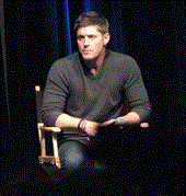 Jensen on stage at the Chicago Convention, 2011...